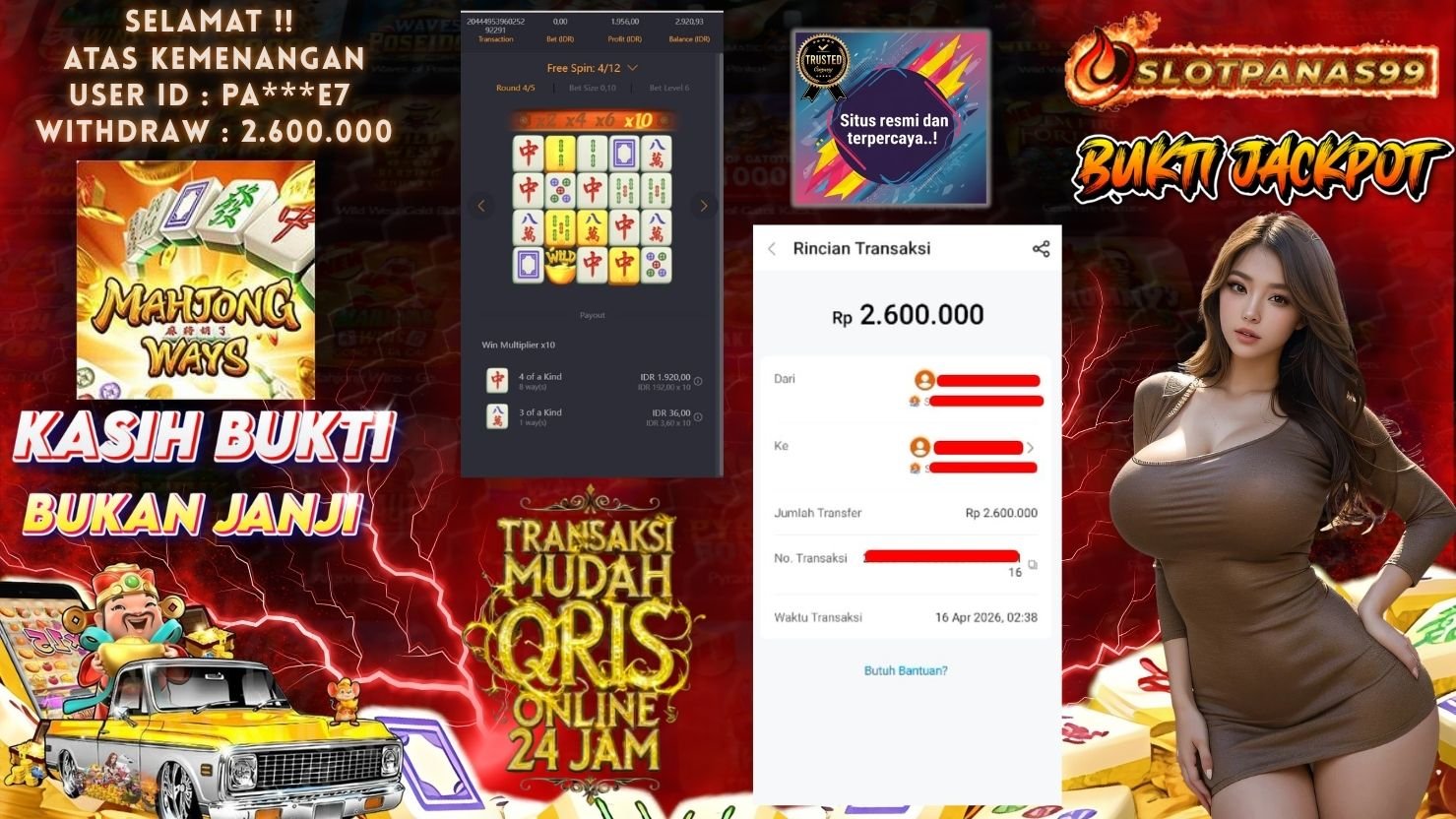 SLOTPANAS99 JACKPOT SLOT MAHJONG WAYS